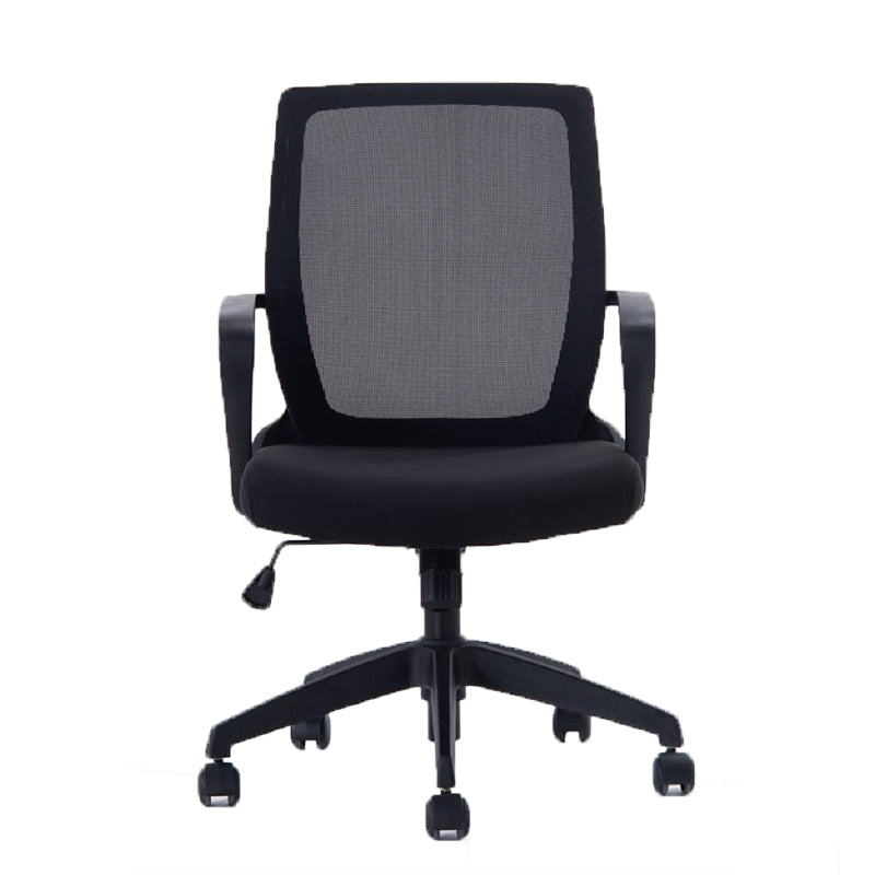 Silla de Oficina R6 Negra Reclinable con Tensión Regulable