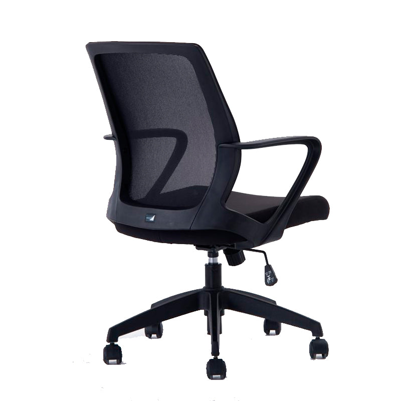 Silla de Oficina R6 Negra Reclinable con Tensión Regulable