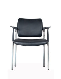 Silla de Visita Dream tapizada Vicca, vista lateral