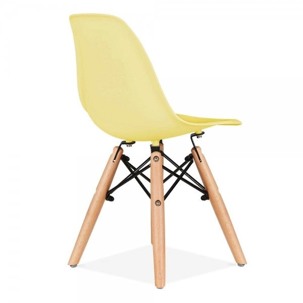 Silla Dsw Eames Kids Amarilla