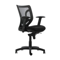 silla ejecutiva black malla vicca
