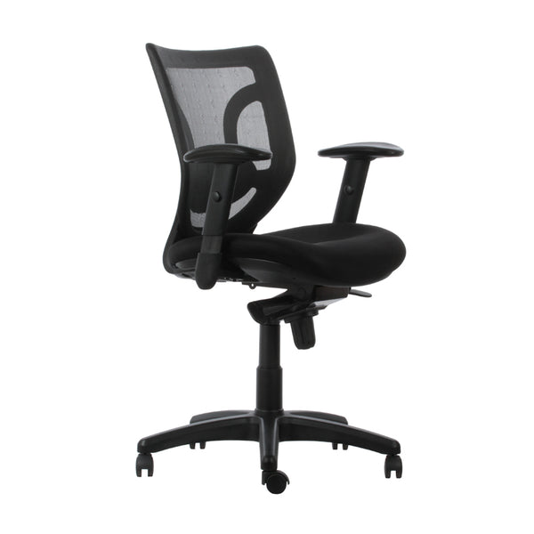 Silla ejecutiva Black con respaldo de malla | VICCA