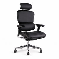 Silla Ergohuman Elite cuero negro Vicca
