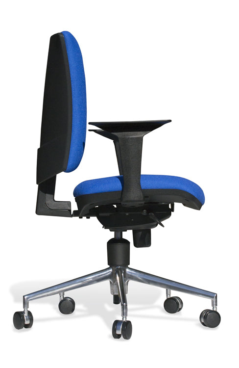 Silla Flash Alta Tapizada Syncro