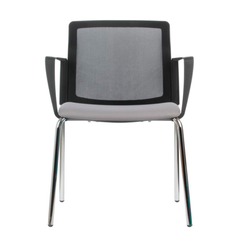 Silla Logan Respaldo Malla Asiento Tapizado
