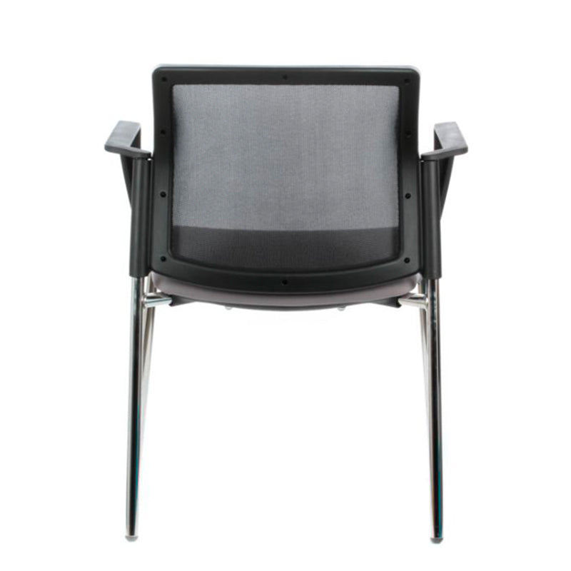 Silla Logan Respaldo Malla Asiento Tapizado