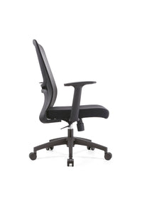 Silla Maximo ergonómica con respaldo en malla para oficina de lado