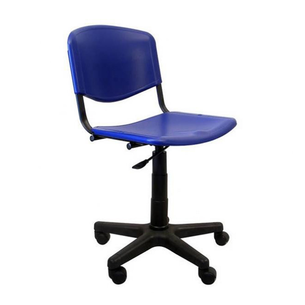 Silla Operativa ISO Plástica Giratoria con Altura Regulable