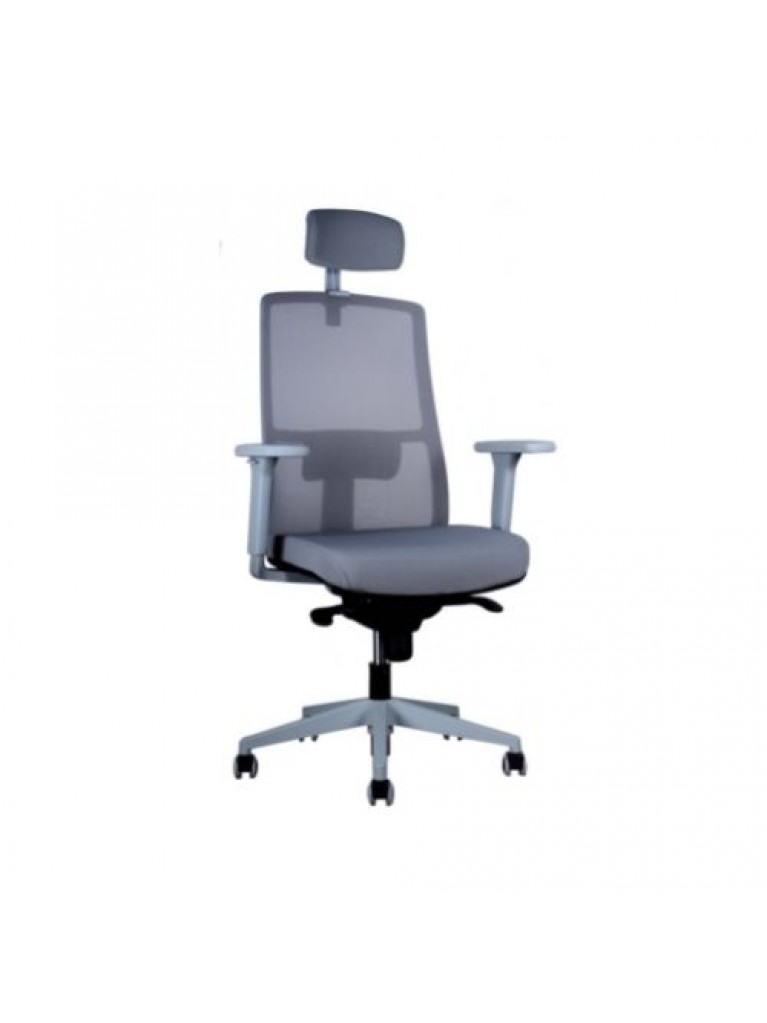 Silla Tela Gris