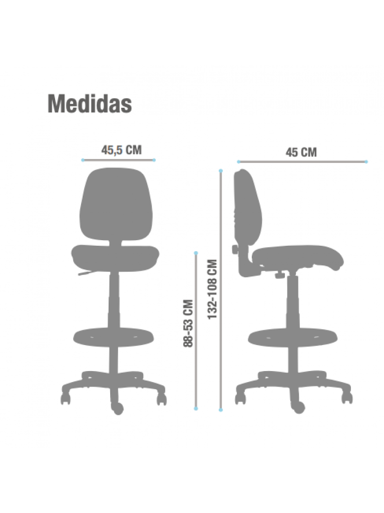 Silla Rudy Media Cajero