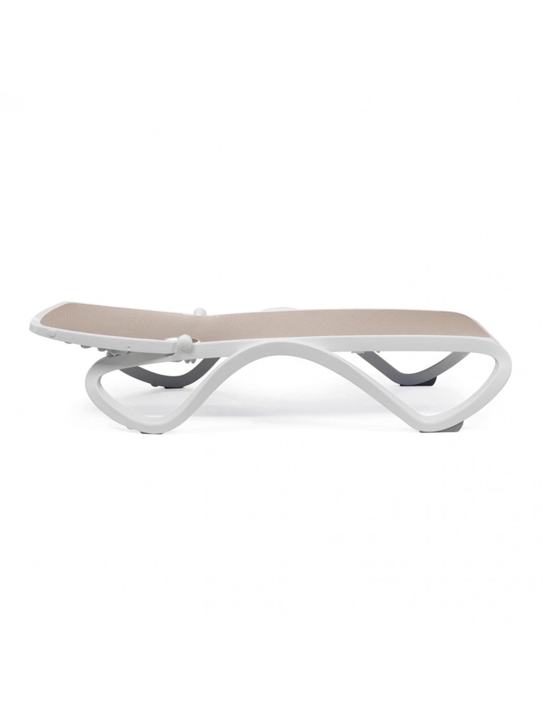 Reposera Omega Blanco Tortora