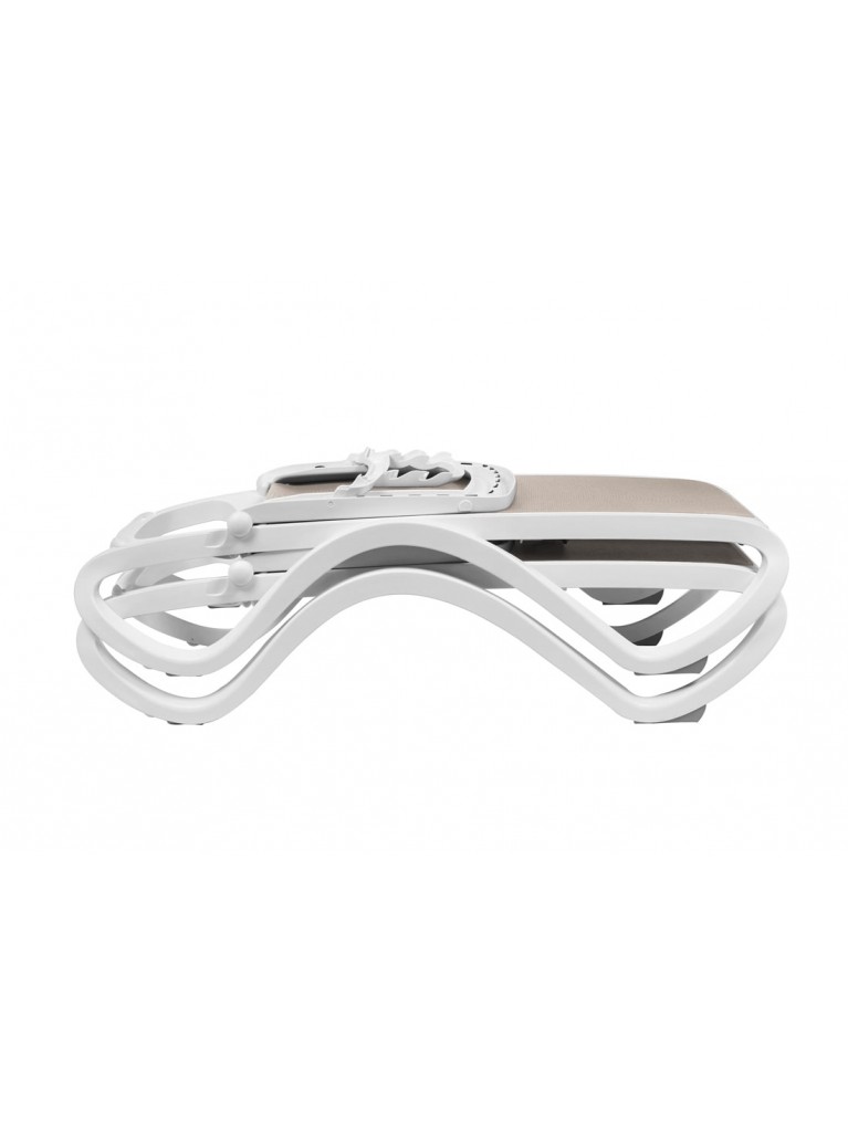 Reposera Omega Blanco Tortora