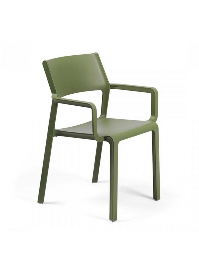 Silla Trill Agave con Apoyabrazos Nardi