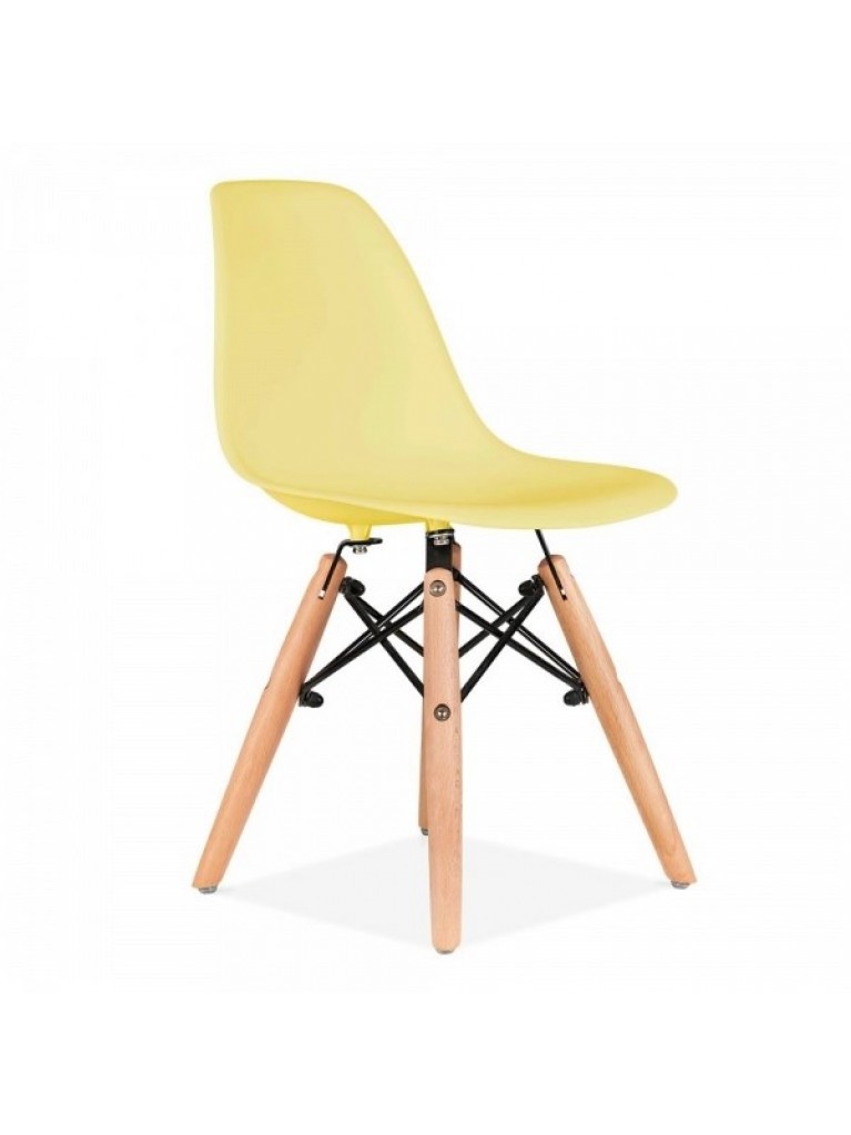Silla Dsw Eames Kids Amarilla