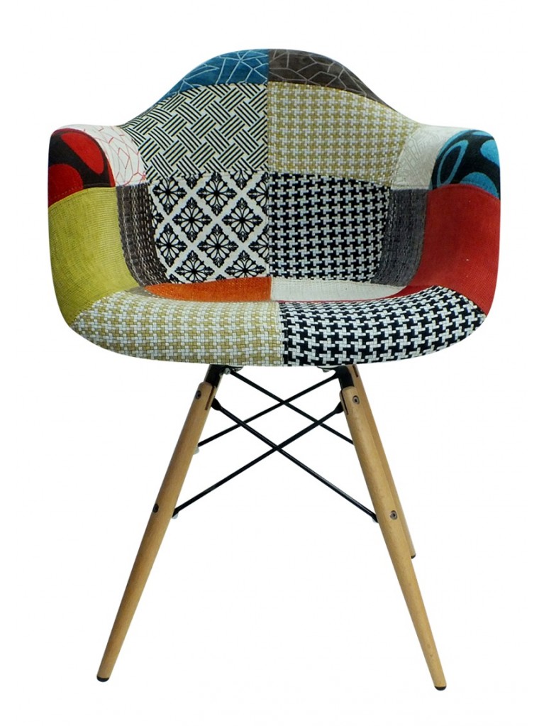 SILLA EAMES PATCHWORK MULTICOLOR