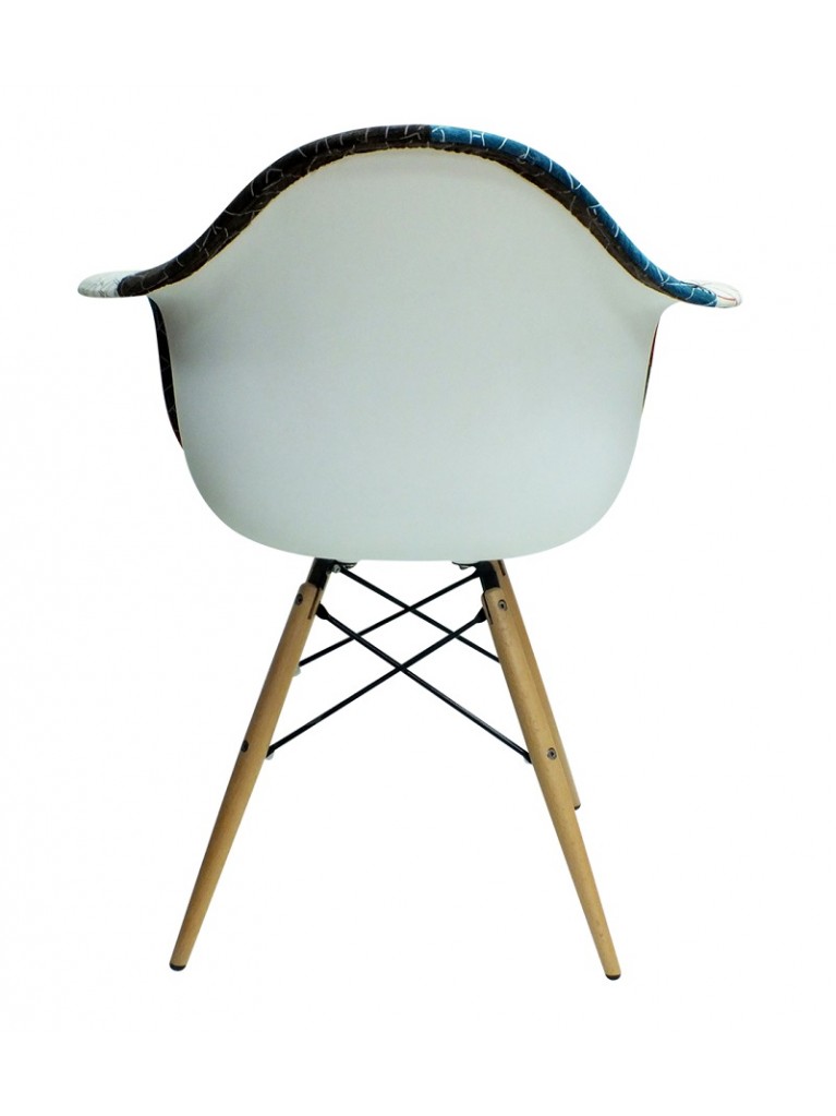 SILLA EAMES PATCHWORK MULTICOLOR