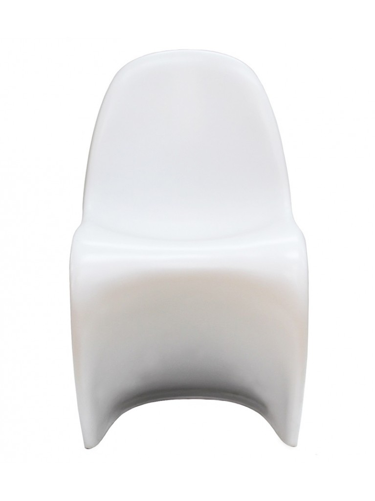 SILLA ESTILO PANTON BLANCA