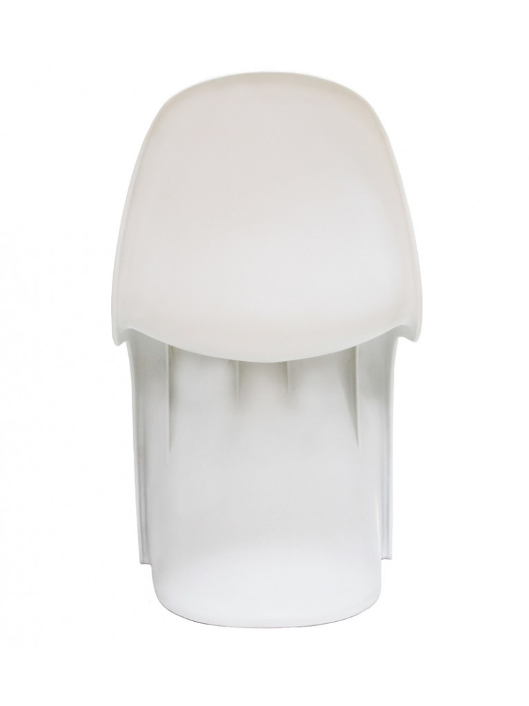 SILLA ESTILO PANTON BLANCA