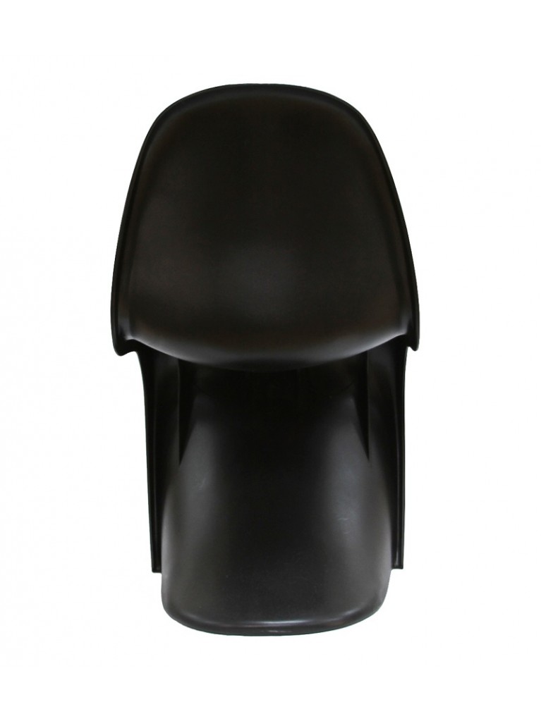 SILLA ESTILO PANTON NEGRA