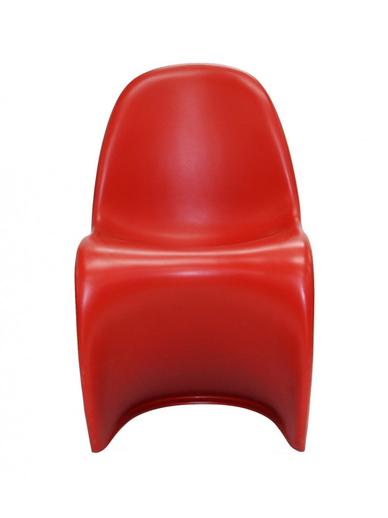 SILLA ESTILO PANTON ROJA