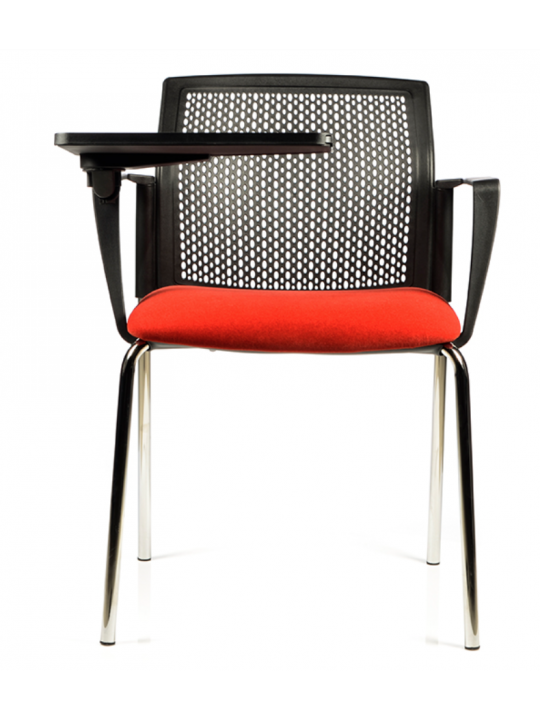 Silla Logan Universitaria Respaldo Polipropileno Asiento Tapizado